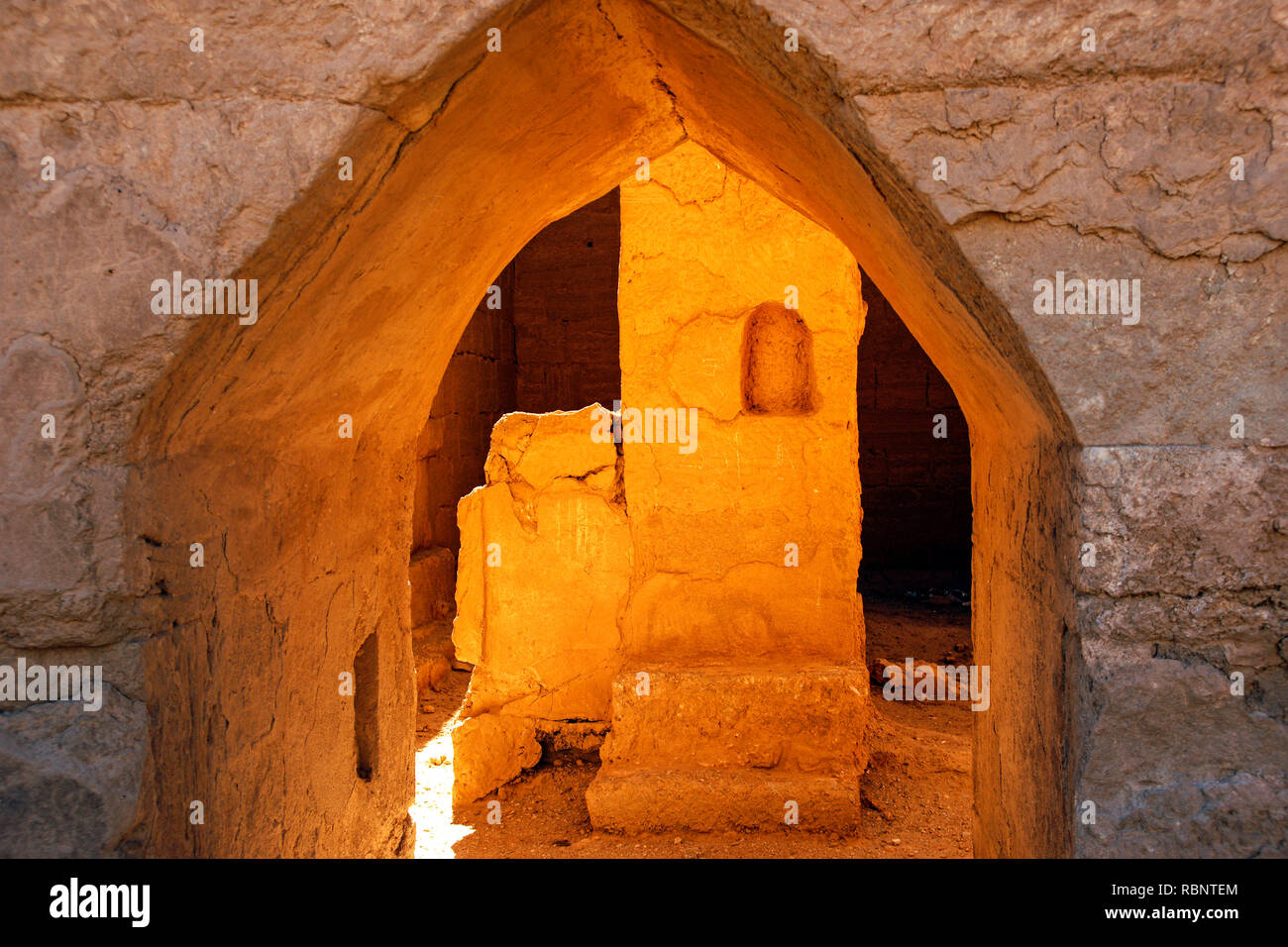 Temple de Bel repose,365 BC. Dura-Europos. La Syrie, au Moyen-Orient Banque D'Images