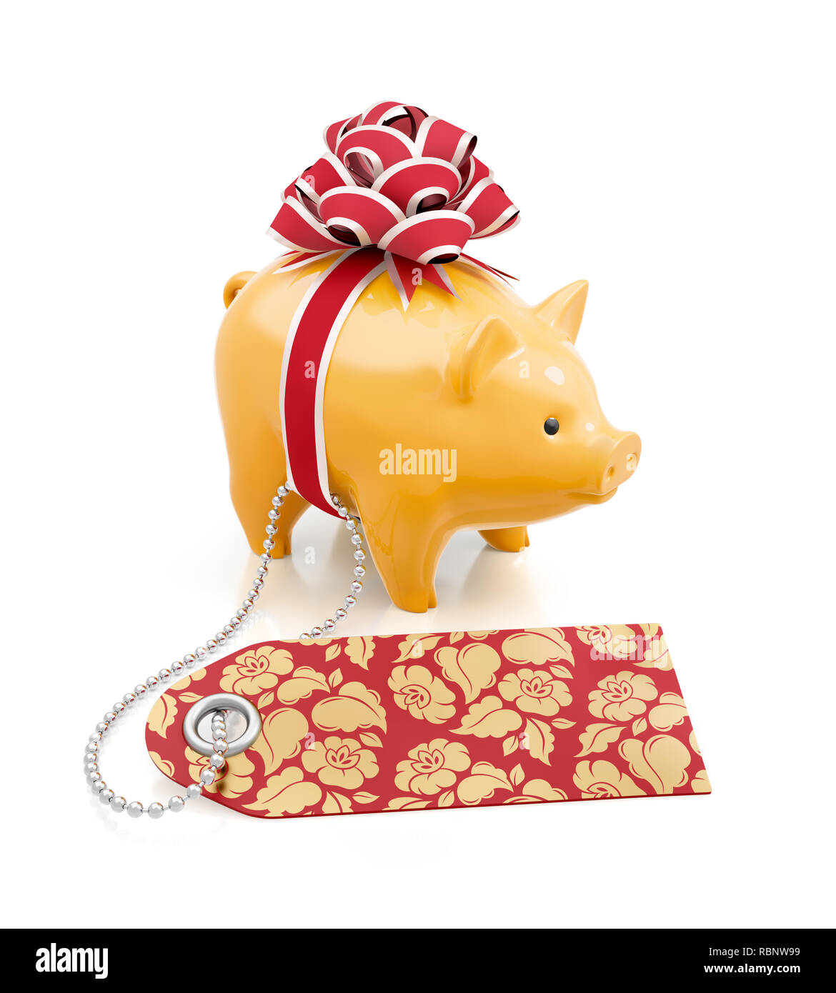 Banque d'épargne de fête Banque D'Images