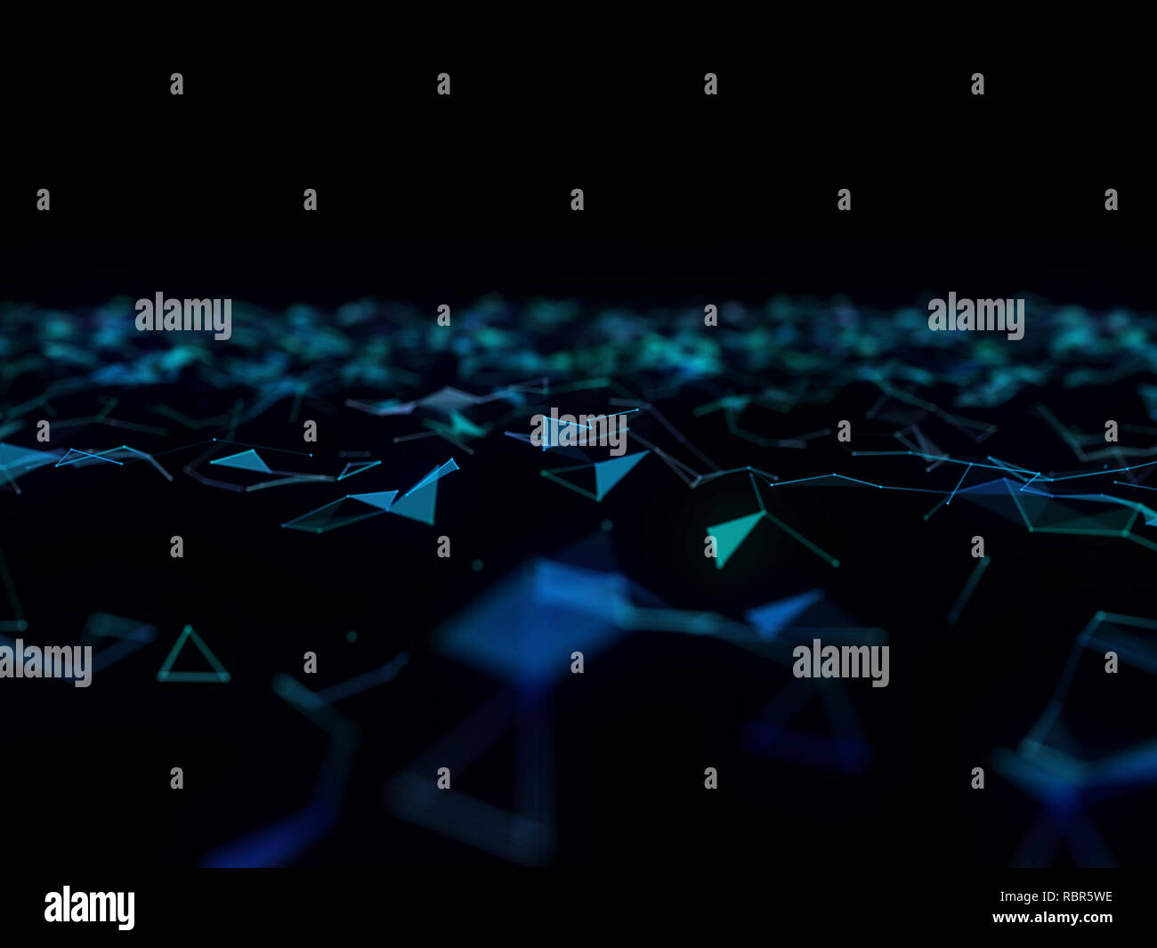 Illustration d'un plexus avion. Banque D'Images