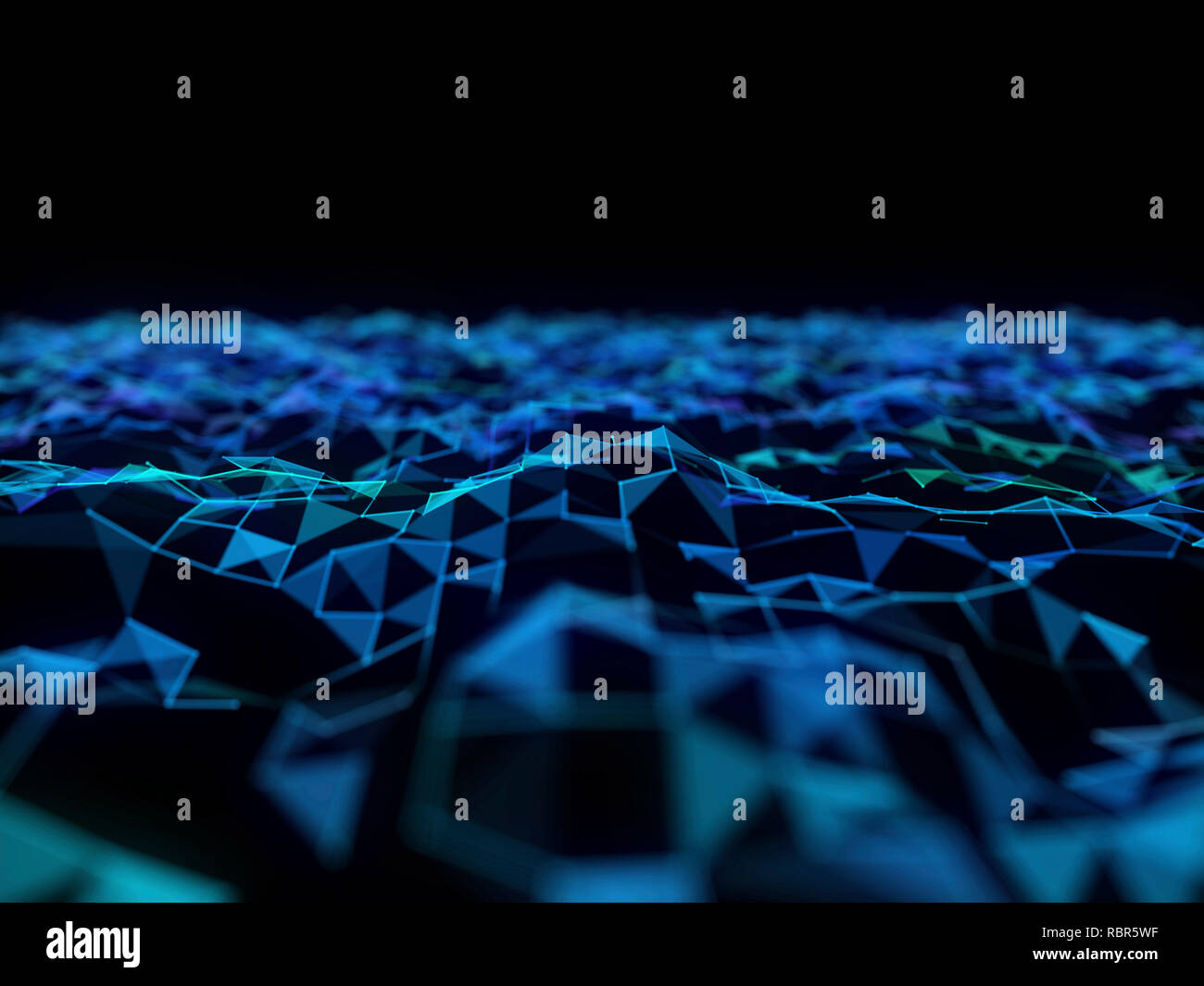 Illustration d'un plexus avion. Banque D'Images