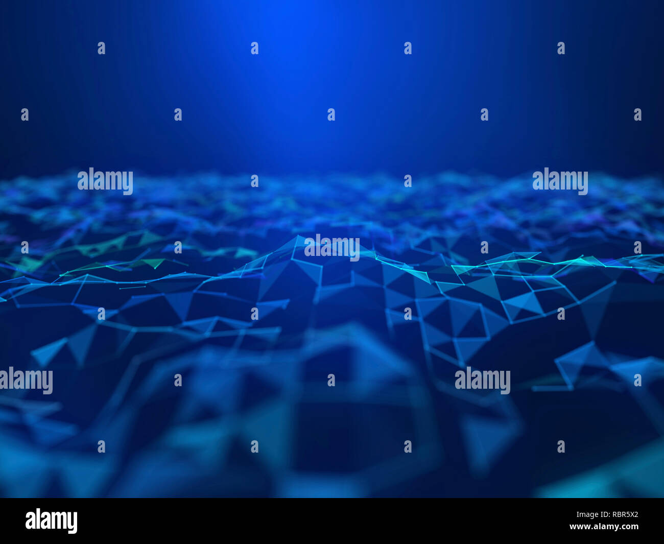 Illustration d'un plexus avion. Banque D'Images