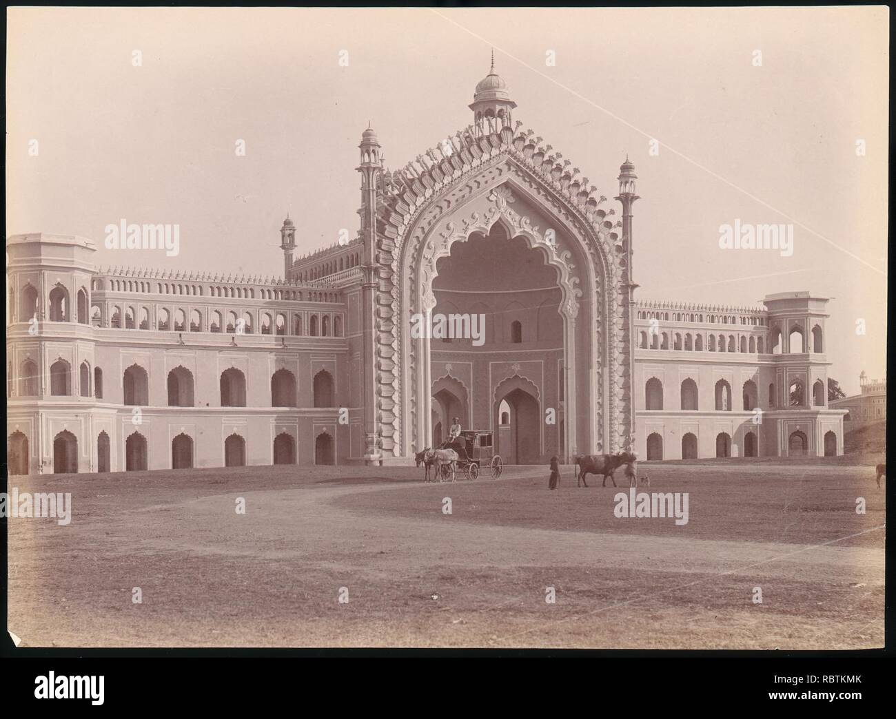 -Rumi Darwaza, Lucknow, Inde- Banque D'Images