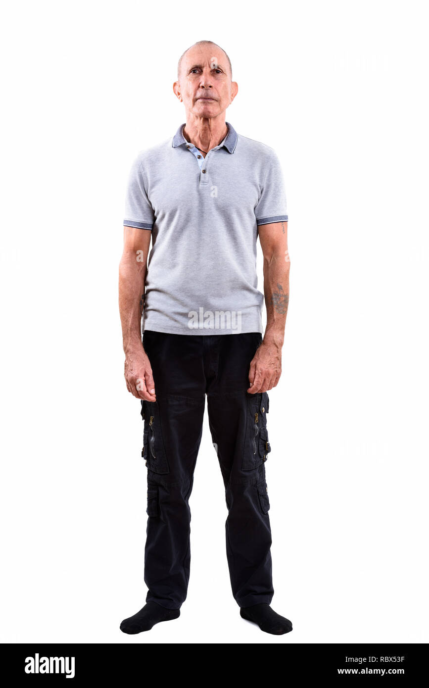 Full body shot de man Banque D'Images