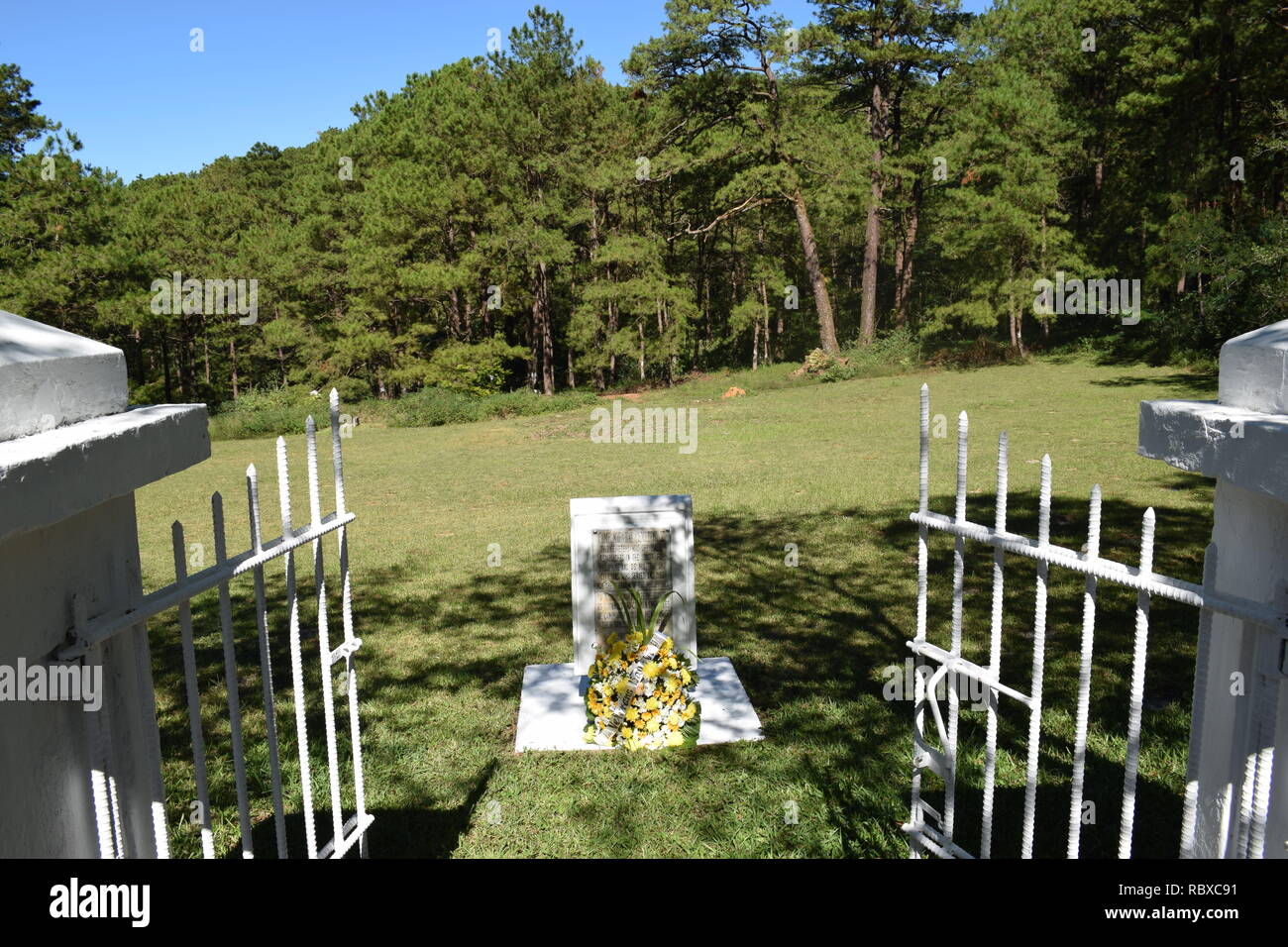 Memorial Day à la 2ème.Phil-Am, cimetière des anciens combattants qui est le lieu de sépulture de victimes militaires et civiles de guerres à l'étranger Banque D'Images