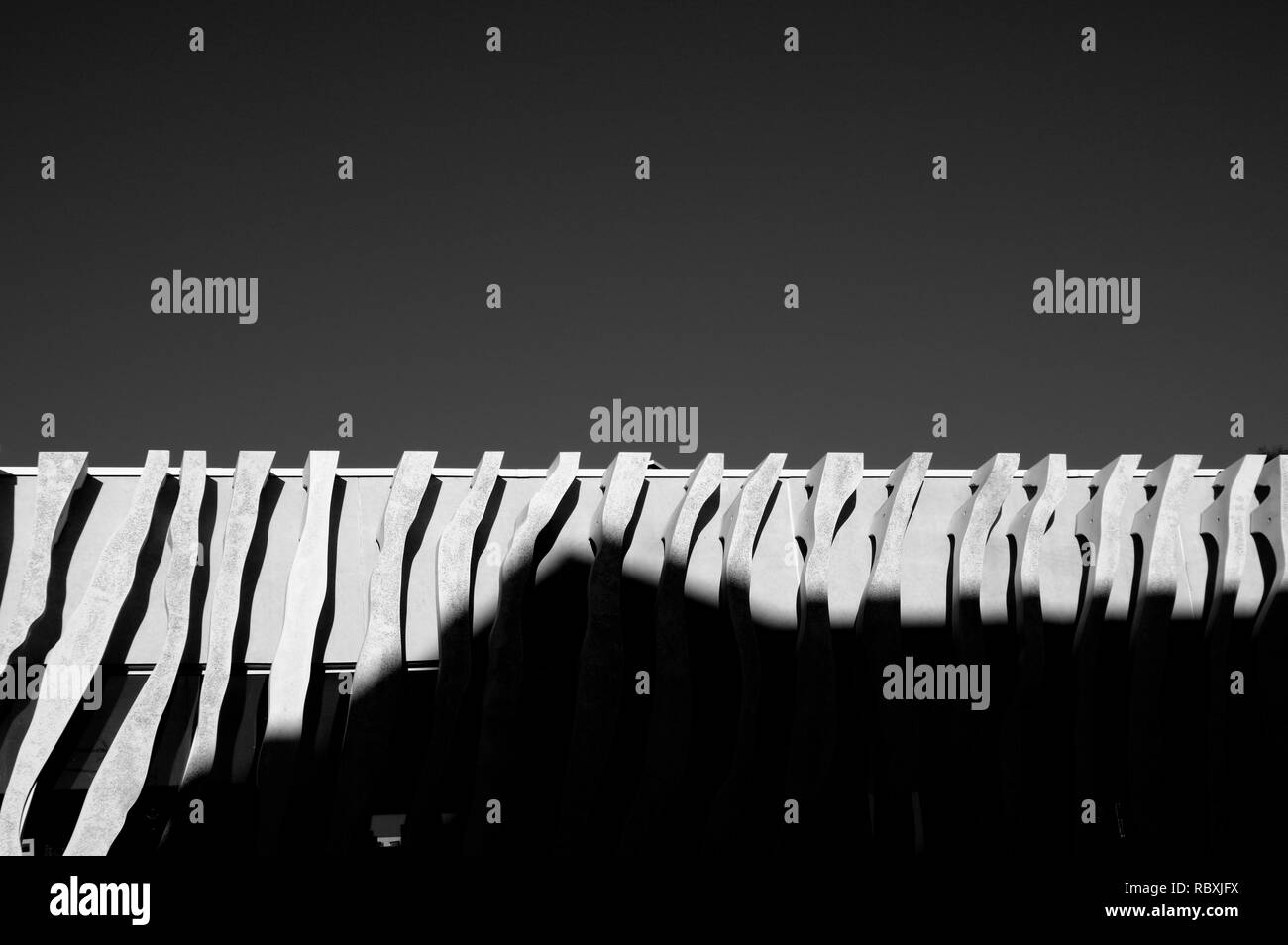 L'architecture moderne, France Banque D'Images