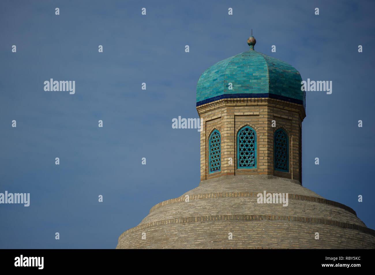 Détails de la maçonnerie à Boukhara, Ouzbékistan. Banque D'Images