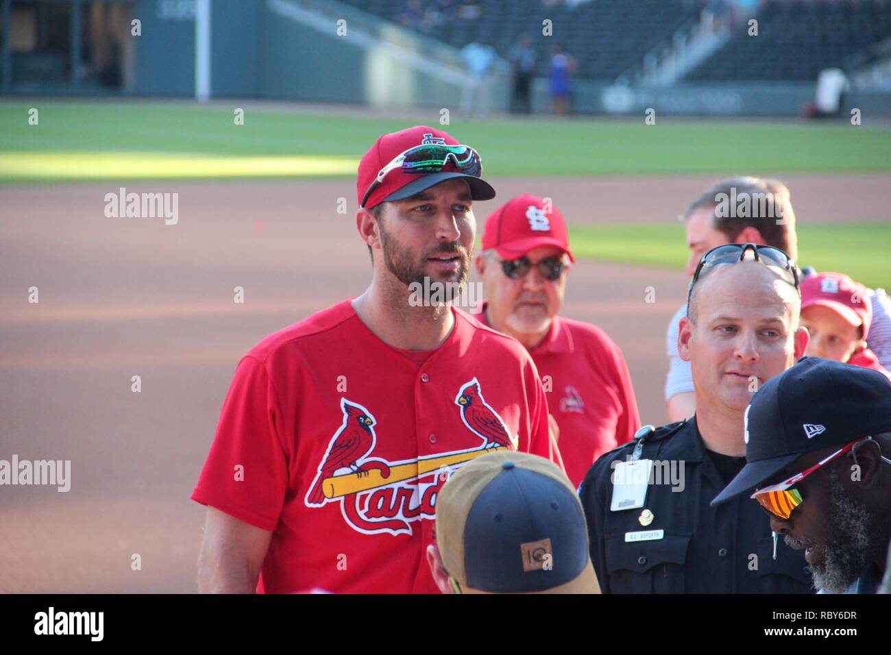 Adam Wainwright, 9-18-2018 4. Banque D'Images