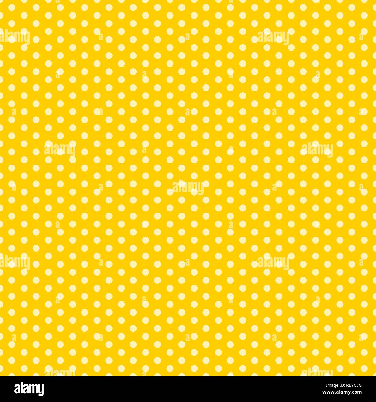 Le Pop Art l'arrière-plan. Retro dotted background. Vector illustration. Pop art jaune demi-ton motif. Illustration de Vecteur