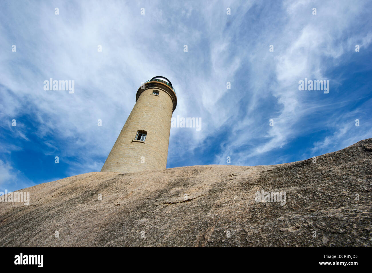 Mahabalipuram phare près de Chennai, Inde Banque D'Images