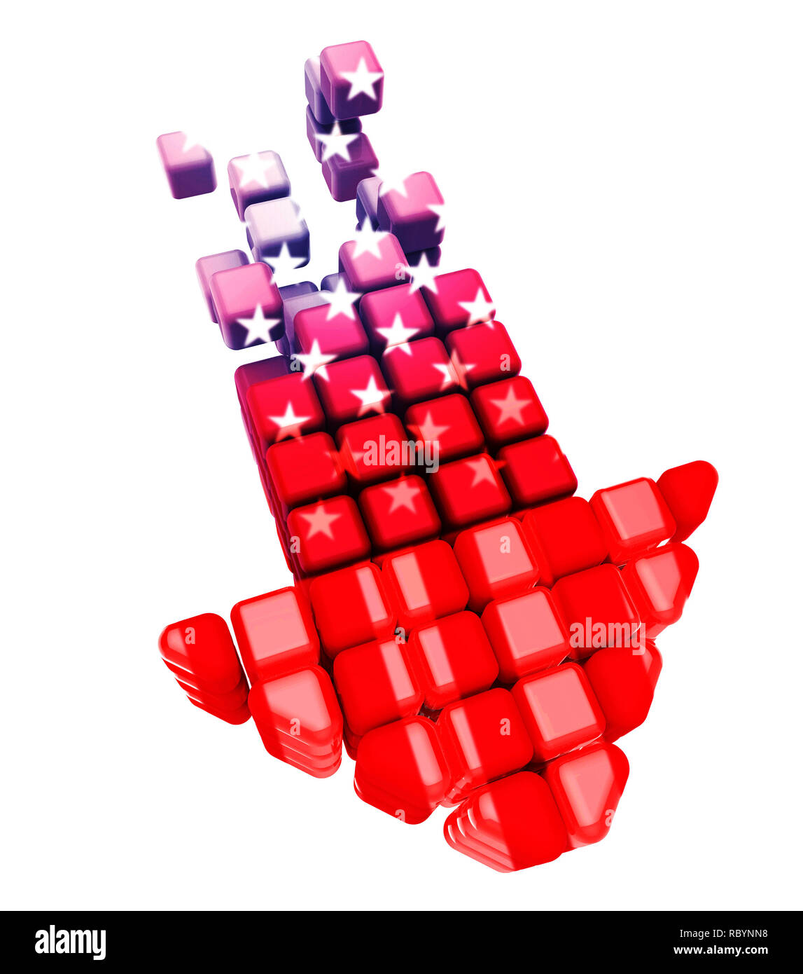 Trumponomics ou l'emporter sur l'économie Usa Gouvernement Finances Échec . Marché boursier et de l'économie aux États-Unis - 3d illustration Banque D'Images