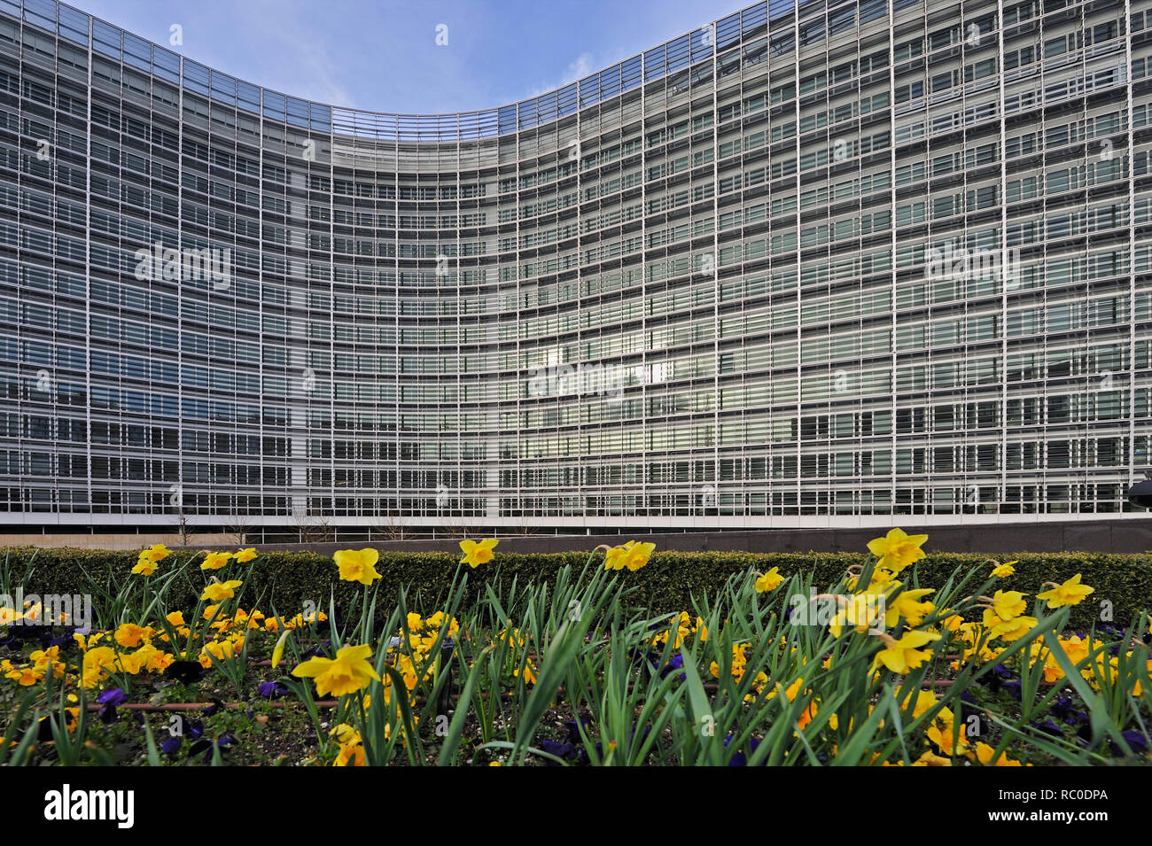 Das Berlaymont-Gebäude Eurpäischen, Sitz der Kommission, EU-Kommission, Bruxelles, Belgien, Europa | le bâtiment Berlaymont, Commission européenne headq Banque D'Images