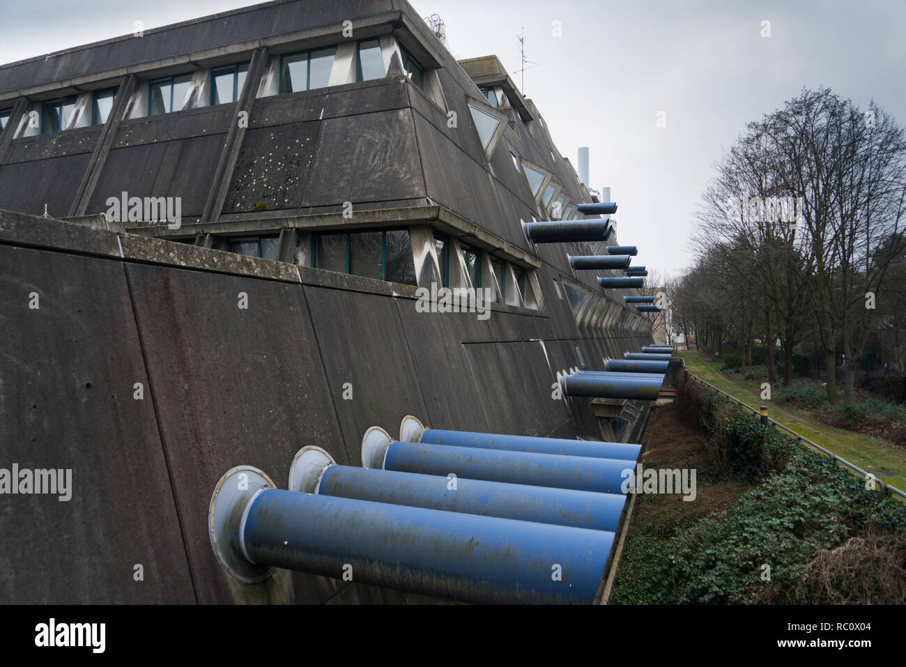 Berlin Steglitz. Krahmerstr Äusebunker Tierversuchslabor «', FU-Berlin Banque D'Images