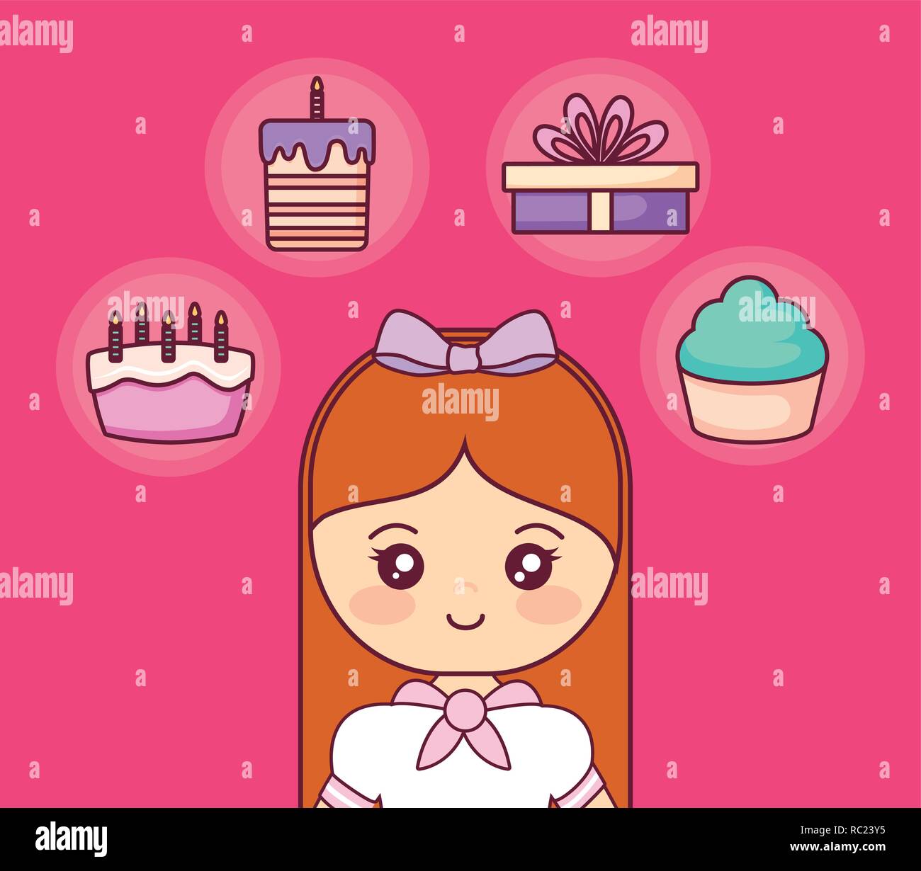 Joyeux Anniversaire Avec Petite Fille Et Vecteur Icones Illustration Design Image Vectorielle Stock Alamy Joyeux Anniversaire Avec Petite Fille Et Vecteur Icones Illustration Design Image Vectorielle Stock Alamy
