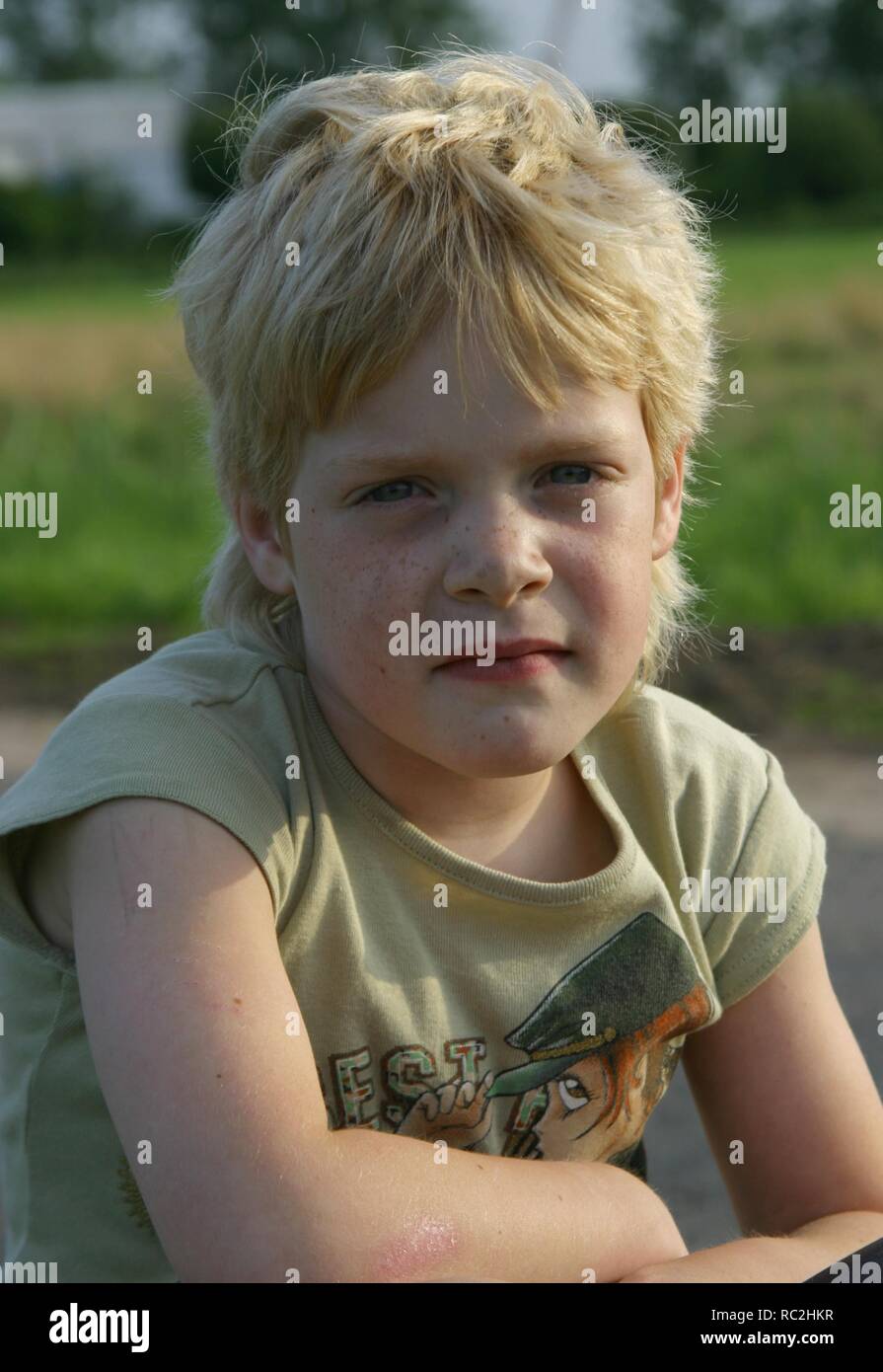 Visage Garcon Banque D Image Et Photos Alamy