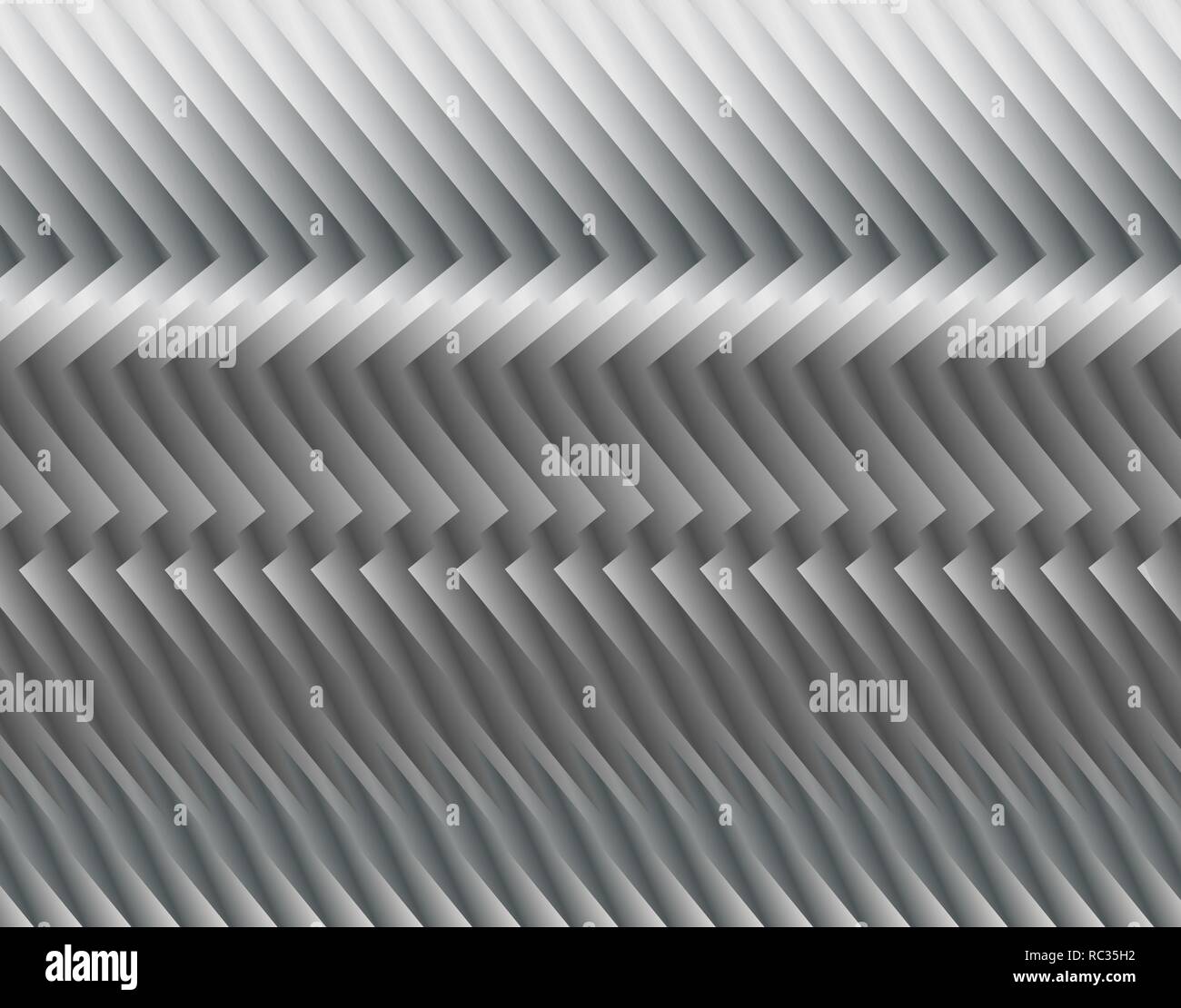 Les bandes ou sur le fil en métal, miroitant dans la lumière. Techniques de base sombre Illustration de Vecteur