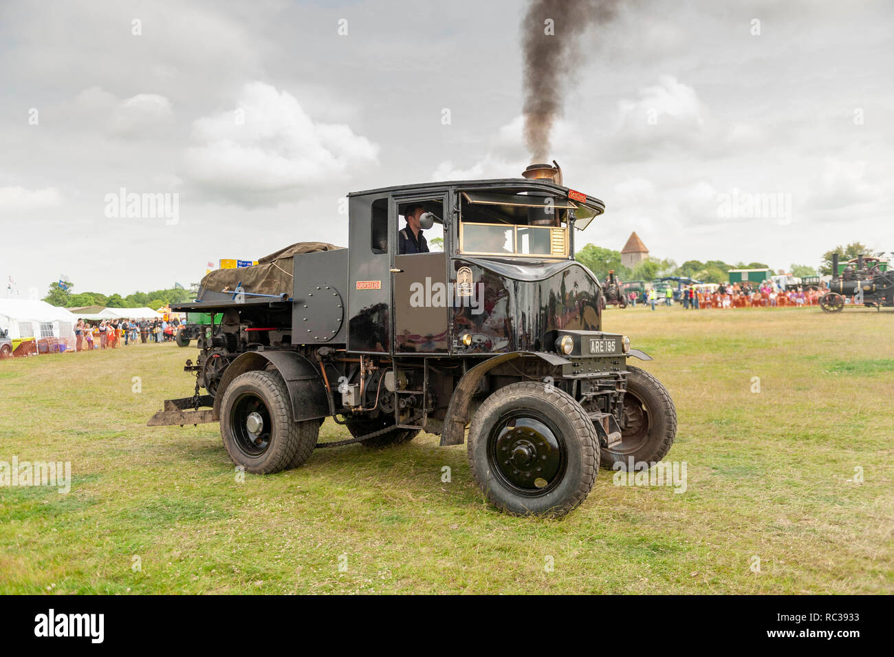 Vintage 1934 camion vapeur sentinelle à Preston Rallye à vapeur Banque D'Images