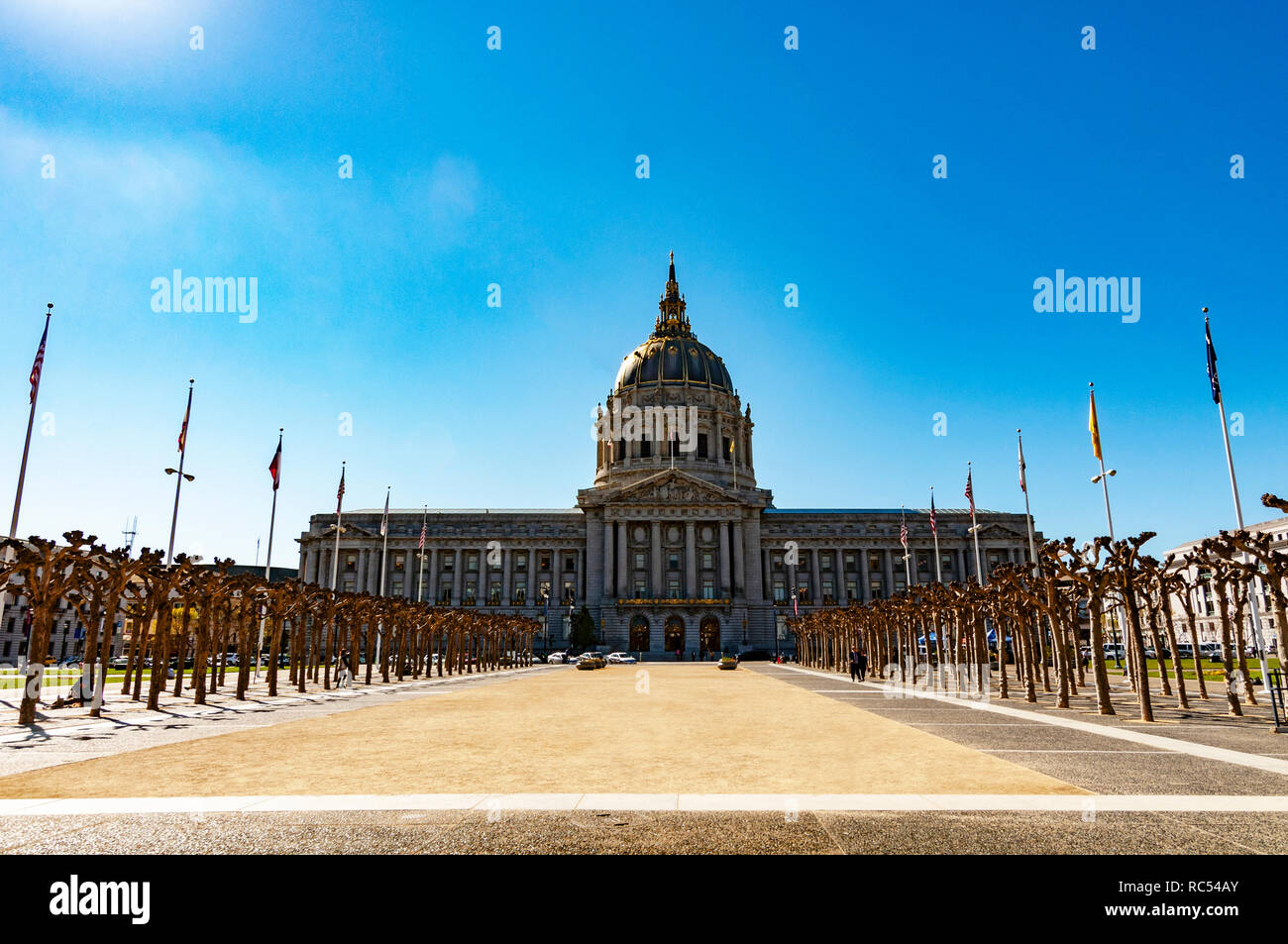 SAN FRANCISCO, États-Unis d'Amérique, Mars 2012, à l'Hôtel de ville de San Francisco Banque D'Images