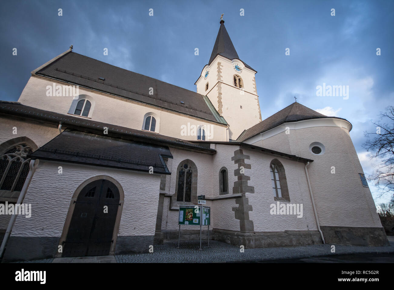 Église Stadtpfarrkirche zum Hl. Peter und Paul Gaillac Gaillac, église, Waldviertel, Autriche Banque D'Images