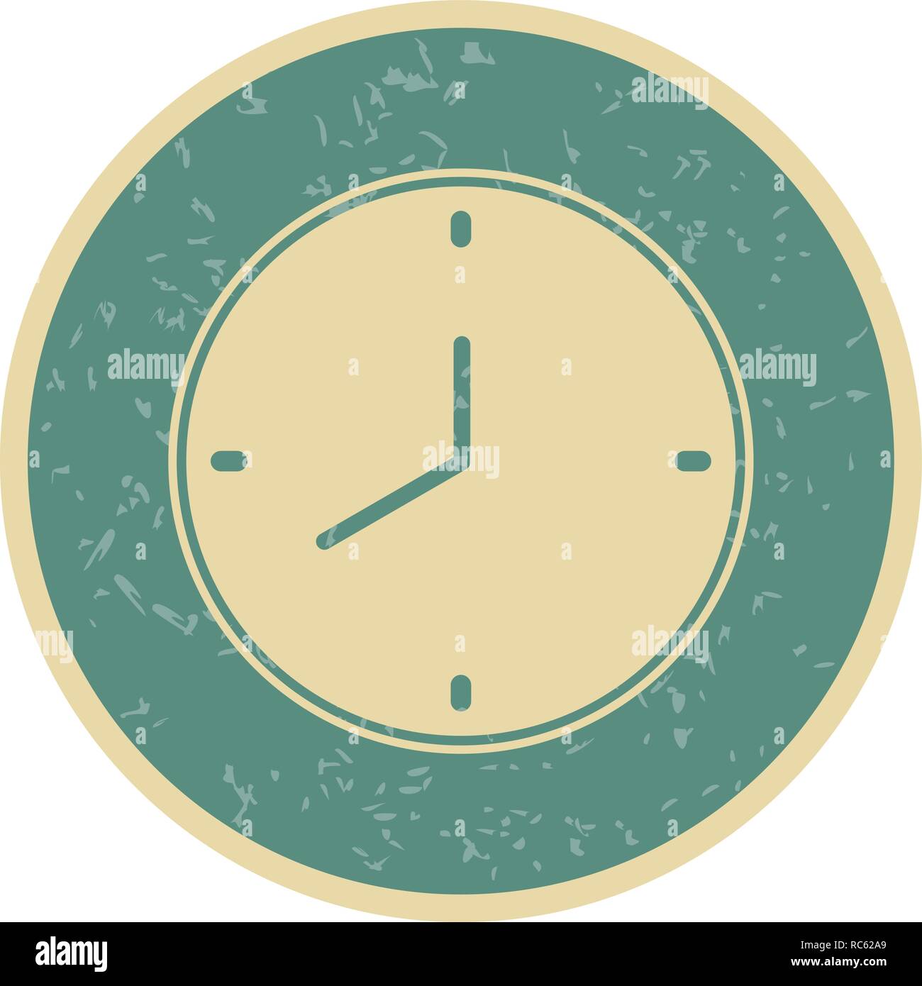 Vector icône Horloge Illustration de Vecteur