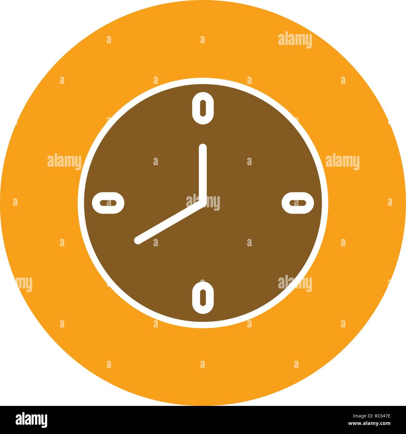 Horloge 11 Banque d'images vectorielles - Alamy