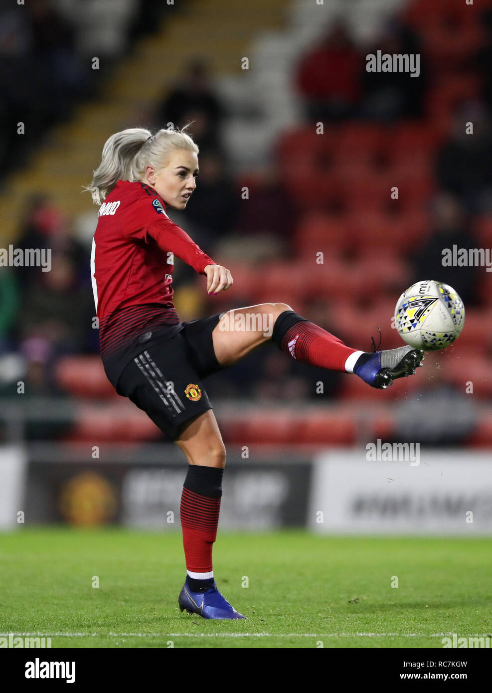 Manchester United, Alex Greenwood Banque D'Images