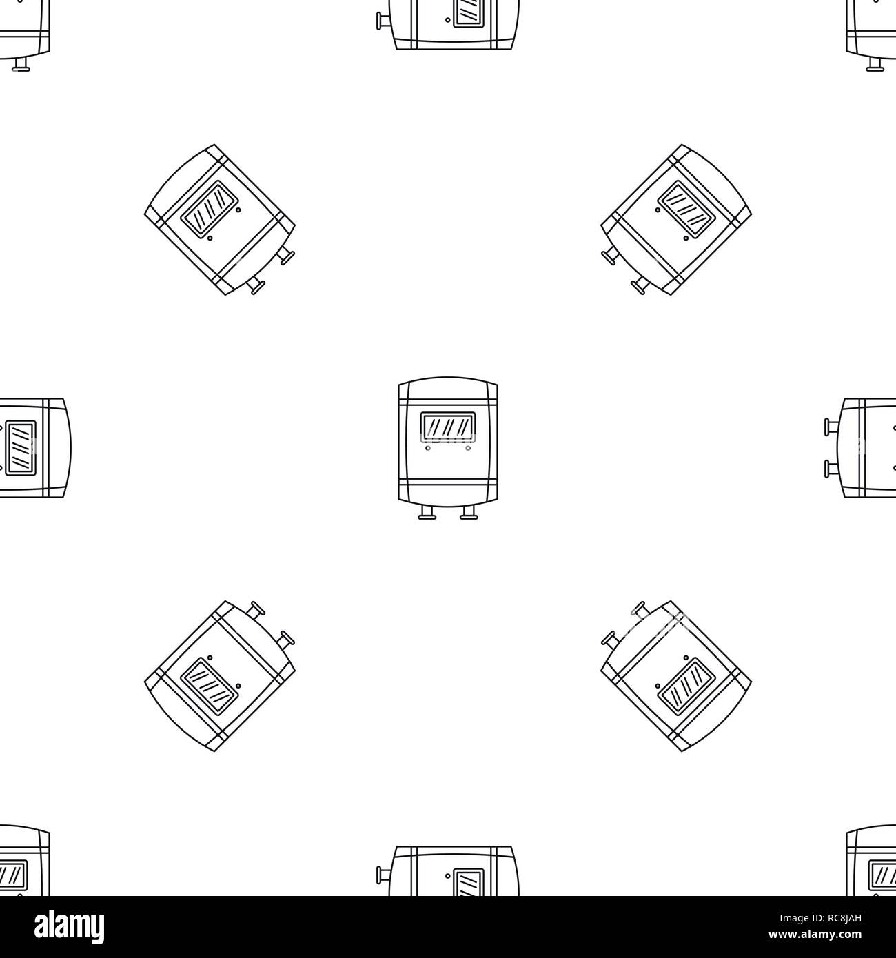 L'icône de chaudière à gaz. Description illustration de l'icône vecteur chaudière gaz pour la conception web isolé sur fond blanc Illustration de Vecteur