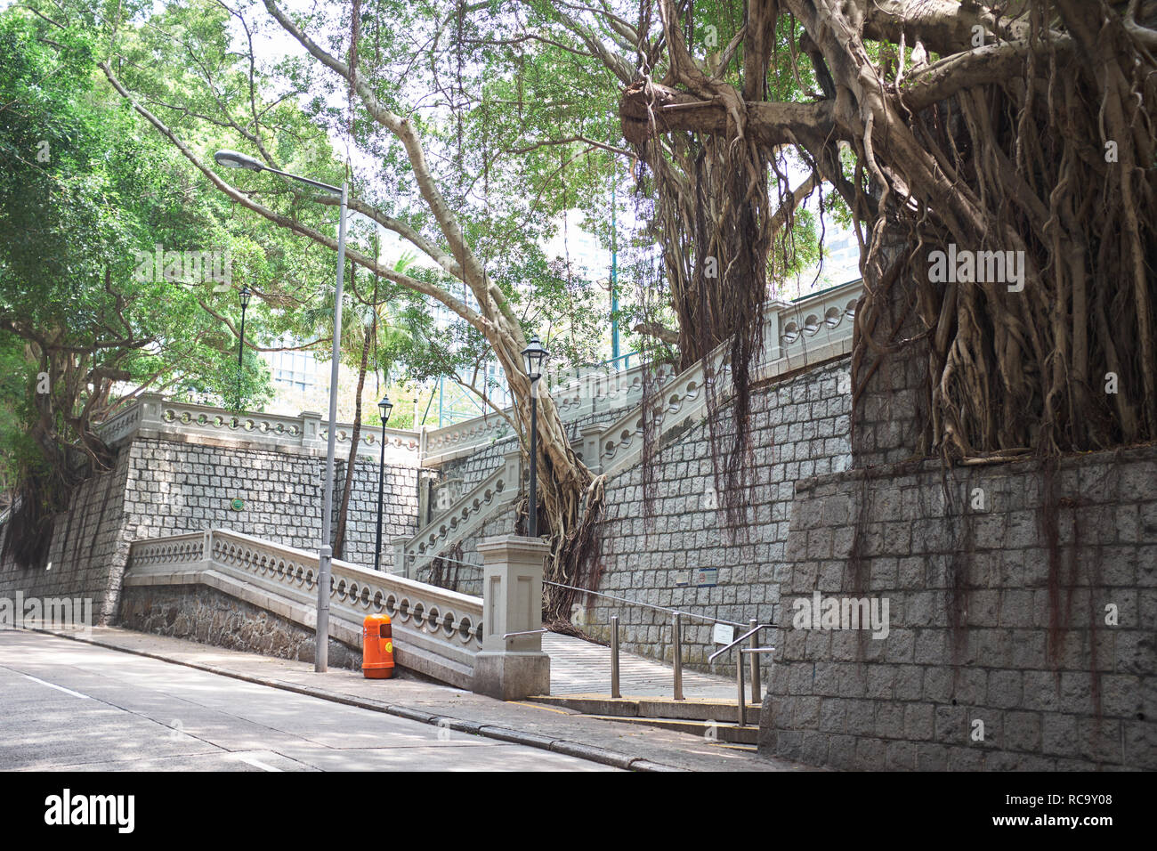 Parc de Hong Kong Banque D'Images