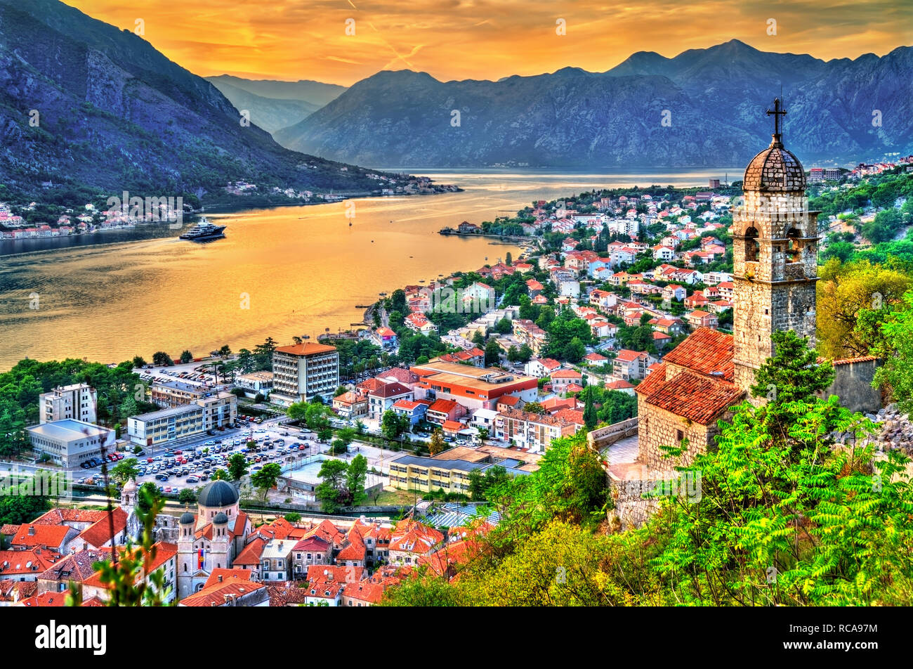 Église de Notre-Dame du remède à Kotor, Monténégro Banque D'Images