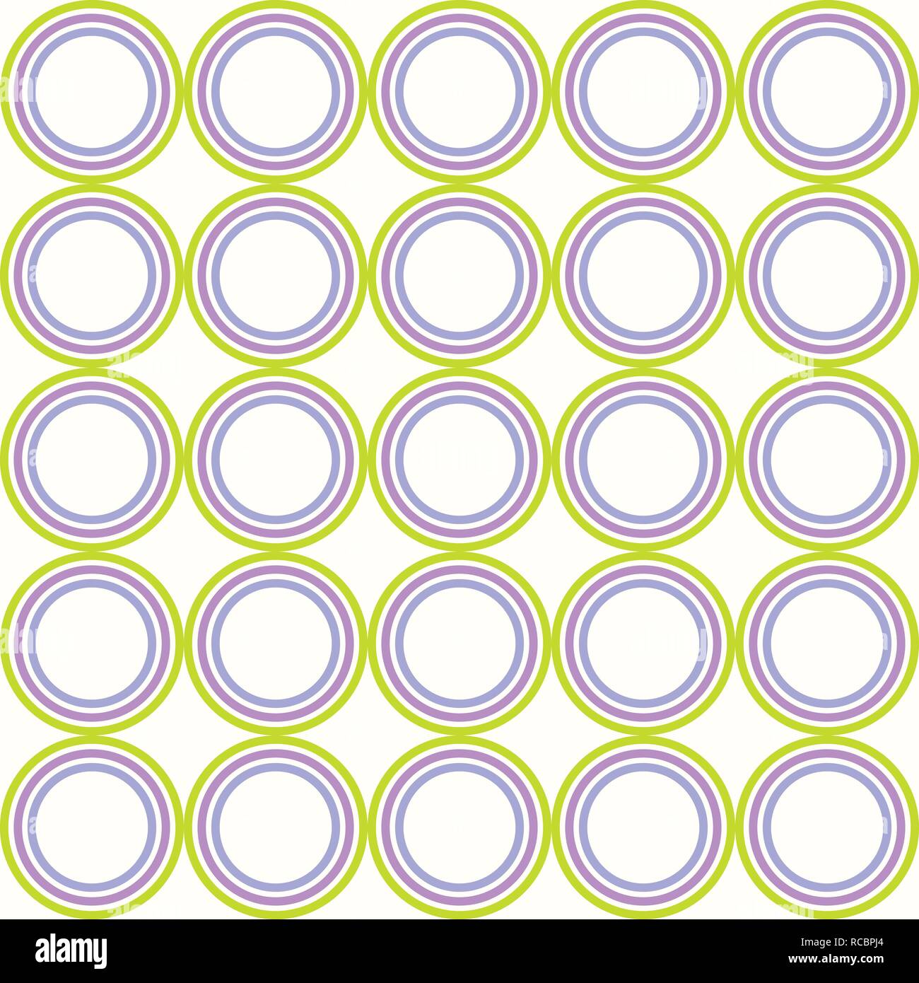 Résumé motif transparente faite de cercles de couleurs symétriques. Vector background. Illustration de Vecteur