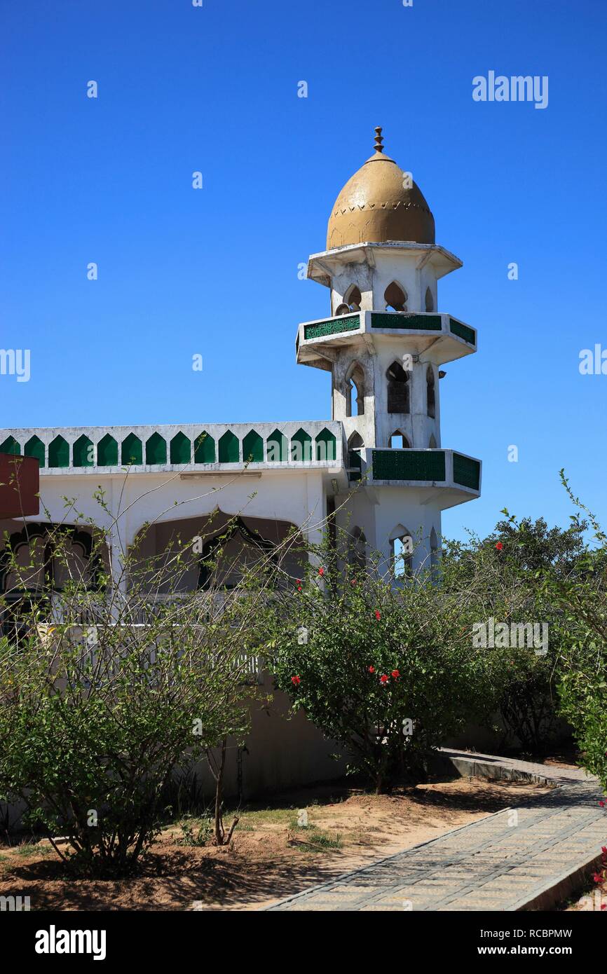 Tombe, mausolée du Prophète Nabi Ayoub, au nord-est de Salalah, Oman, Péninsule Arabique, au Moyen-Orient, en Asie Banque D'Images