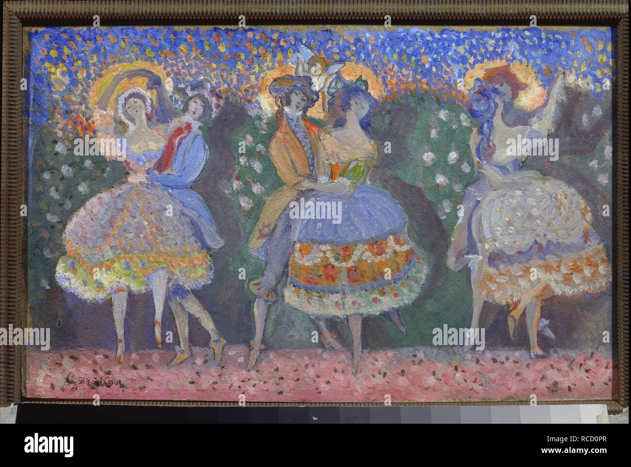 Composition constructiviste. Musée : COLLECTION PRIVÉE. Auteur : Pestel, Vera Yefremovna. Banque D'Images