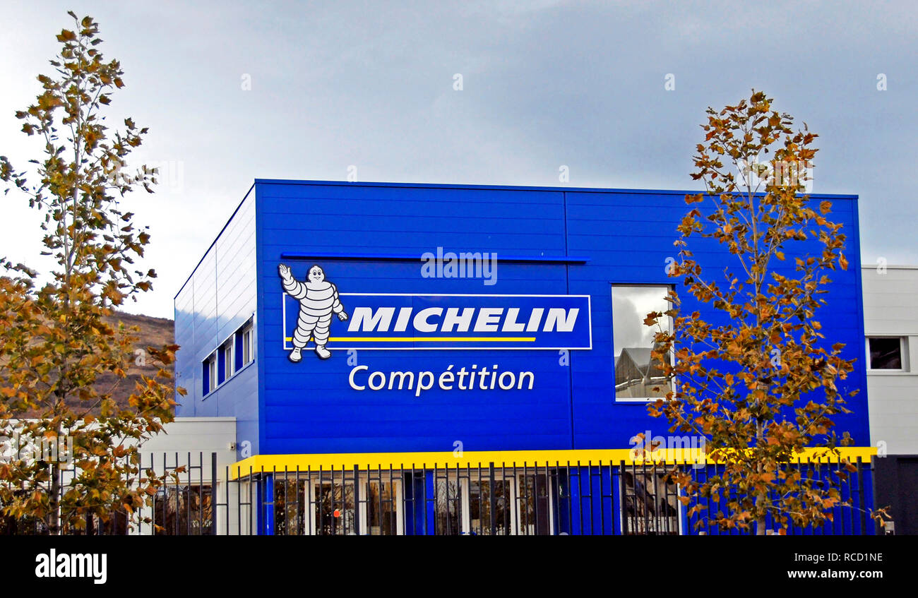 Bureau de la concurrence Michelin, Clermont-Ferrand, France Banque D'Images