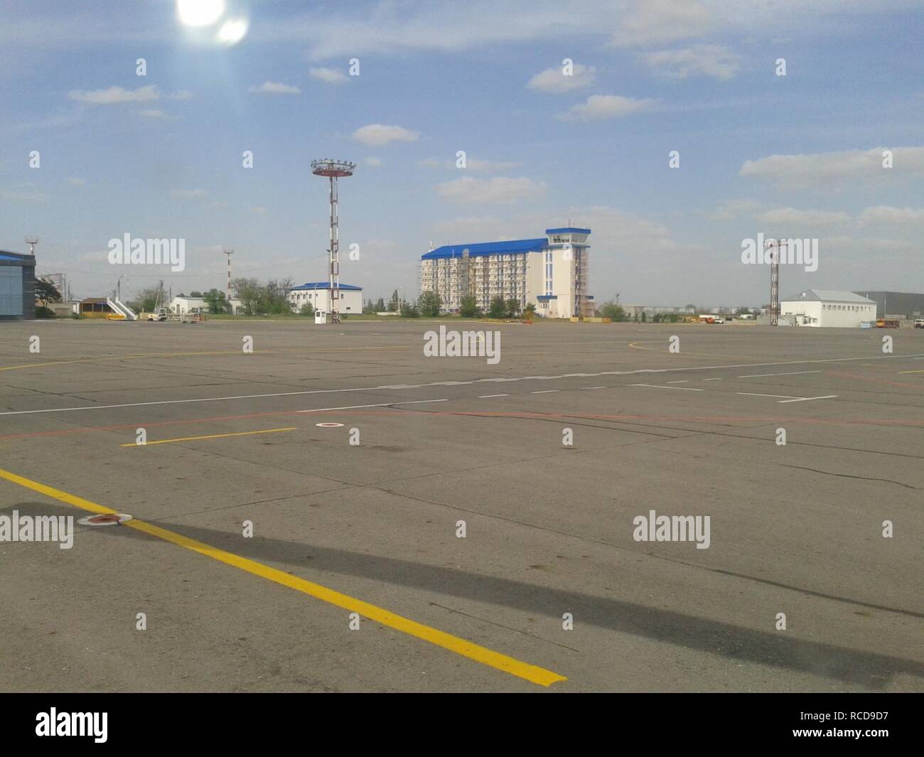 Astrakhan Airport 4. Banque D'Images