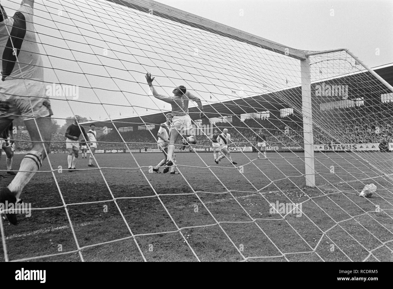Tegen Ajax 2-1 ADO. Spelmomenten Bestanddeelnr, 921-3891. Banque D'Images