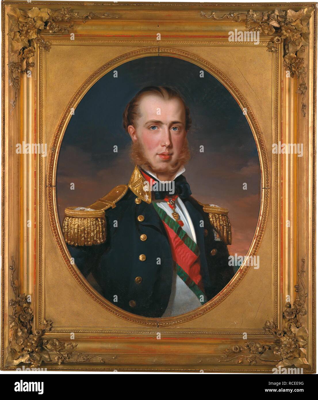 L'archiduc Ferdinand Maximilien d'Autriche (Maximilien I du Mexique). Musée : SCHLOSS SCHOENBRUNN. Auteur : Winterhalter, Franz Xavier. Banque D'Images