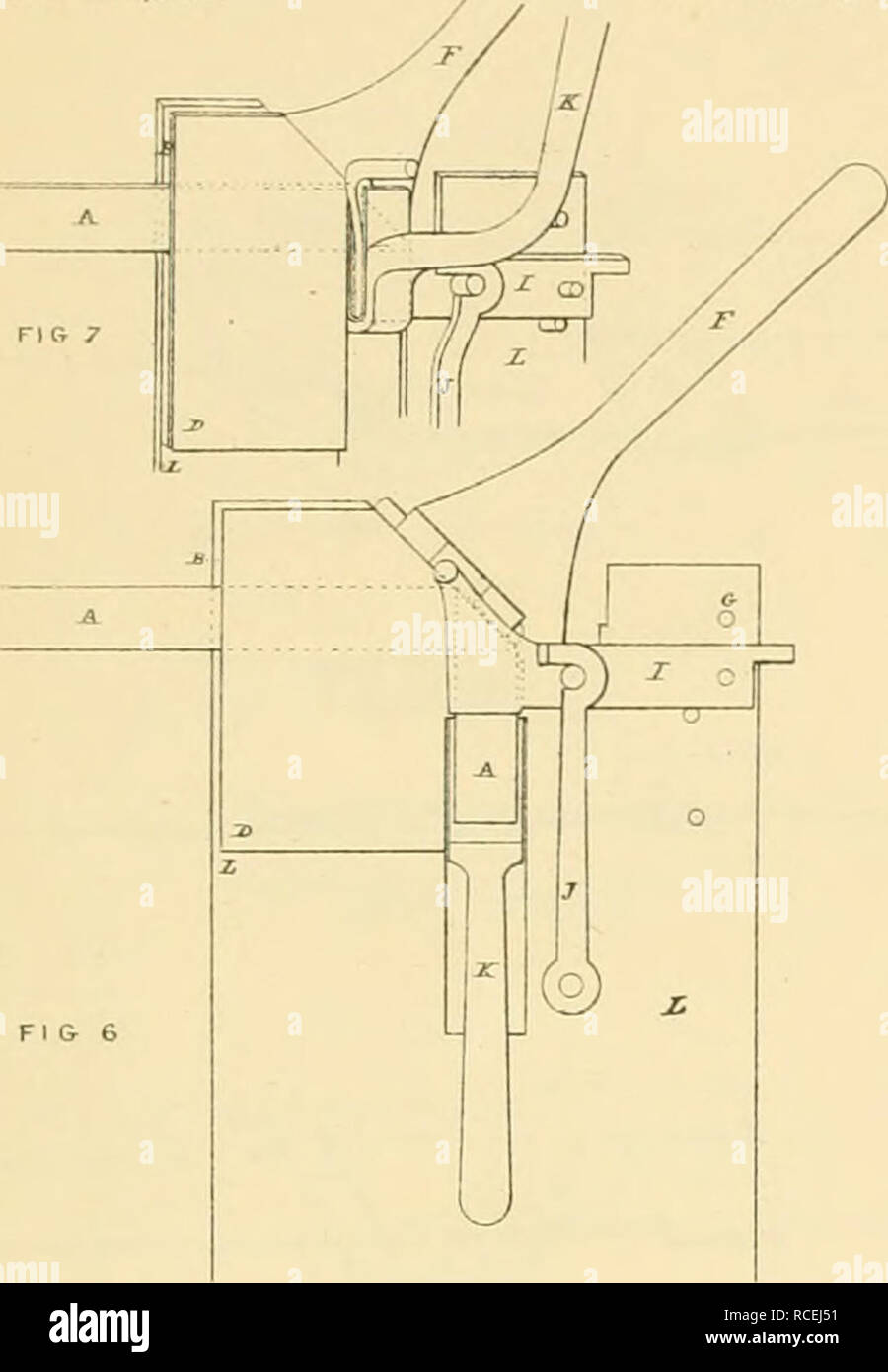 . Digest de la balle de coton-liens d'United States patents. La mise en balles de coton. Balle de coton américains Liens. 793 Shcels--Skeel3. i. Les dispositifs de formation Bale-Ties McCLEAN. Pas de 145 357. / Pjlonltd dut. 9,1873.. D. S. SKINNER. Balle de coton à nouer. N° 145 536. 31/12/PsItnlKl 16,1873, FIC.2 F. COOK. Bale-Ties. Pas de 145 847. PMenUdDjc. 23, 18, paragraphe 3. I. WEIL. Bale-Ties de coton. No 146,037. Pilenled Det 30,1873. ''5^^- n C ?lJ lJ Lj-^^ Cl s FI07 (für.J. Jiff A. Â" .ff U Siir.S. Â Â"  ^3 : E :.^^5I3 /IMfiHOTV UTHOCHAPHIC-CoMY,. Veuillez noter que ces images sont extraites de la page numérisée des images qui peuvent avoir été digital Banque D'Images