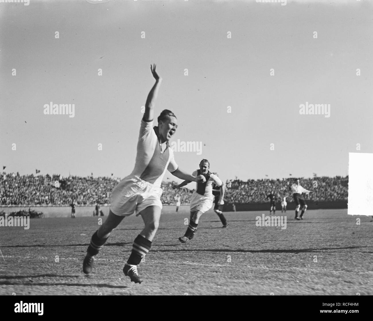 Ajax tegen HBS 2-1, Michels, Bestanddeelnr 903-6797. Banque D'Images