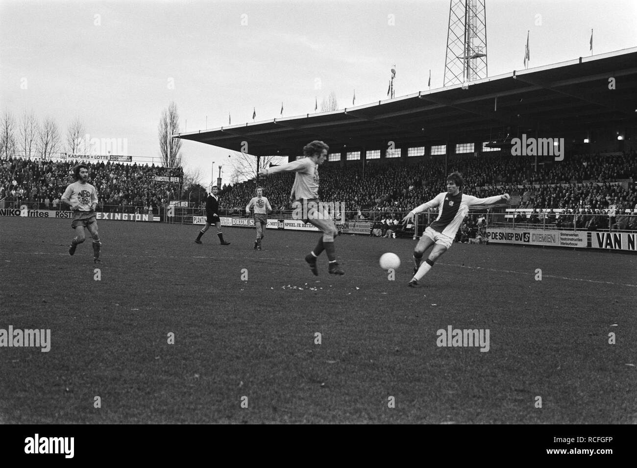 Tegen Ajax 2-1 NEC, spelmomenten Bestanddeelnr 928-9344. Banque D'Images