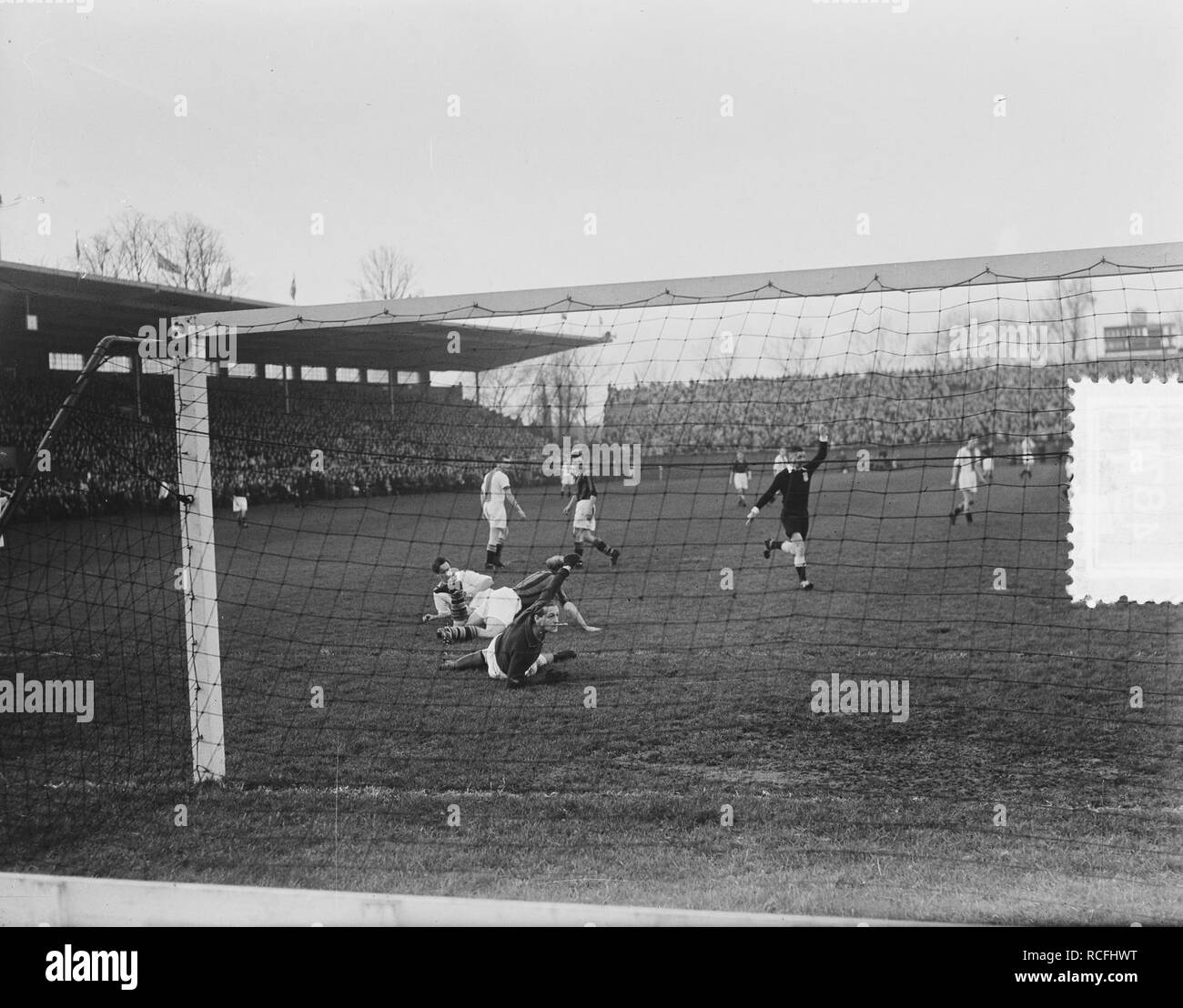 Tegen Ajax 2-1 RCH. Spelmoment Bestanddeelnr, 904-8712. Banque D'Images