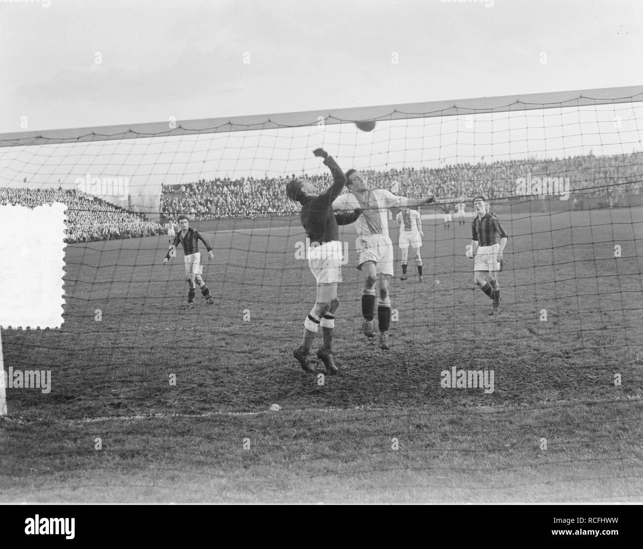 Tegen Ajax 2-1 RCH. Spelmoment Bestanddeelnr, 904-8714. Banque D'Images