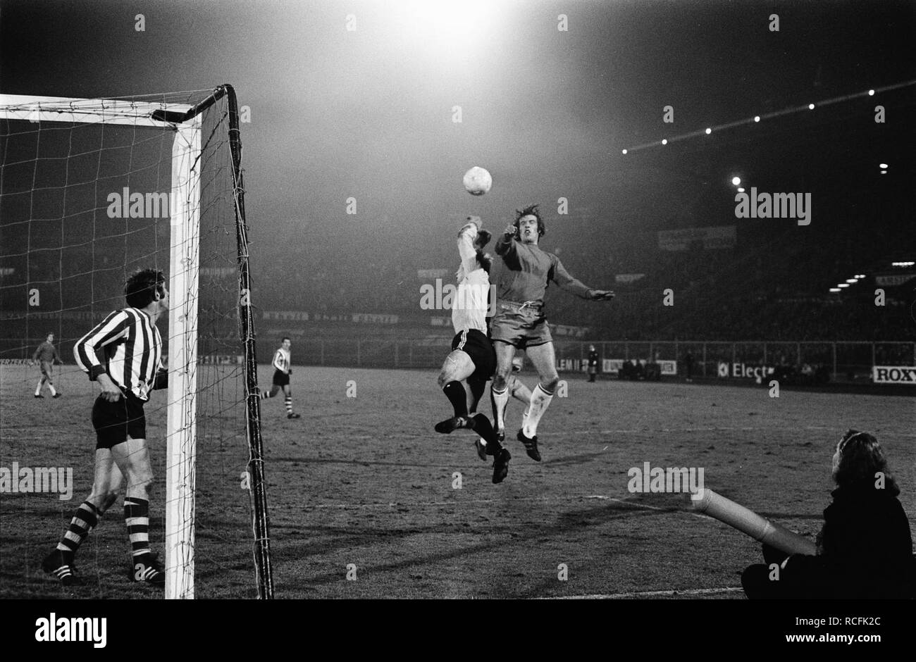 Ajax tegen Sparte 2-1, Bestanddeelnr 923-2962. Banque D'Images