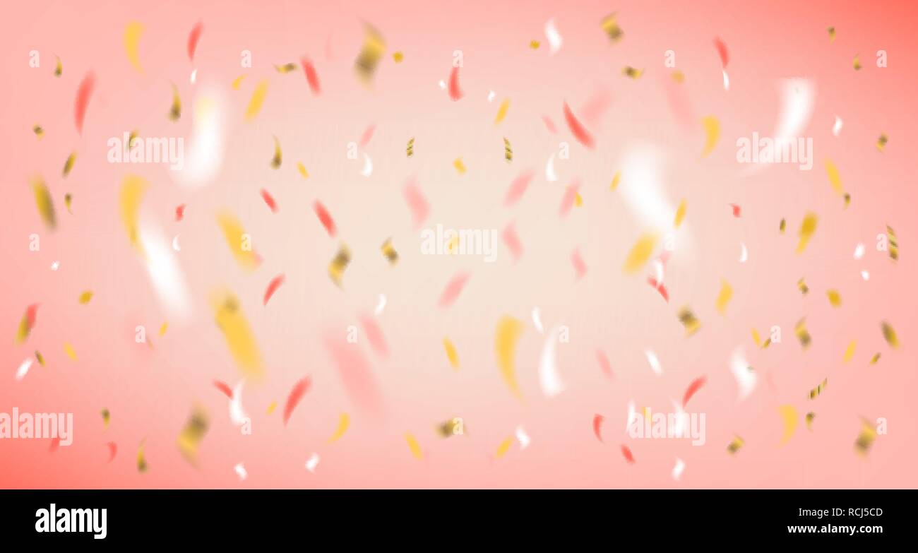 Disco Party sur fond rose avec motif confetti Illustration de Vecteur