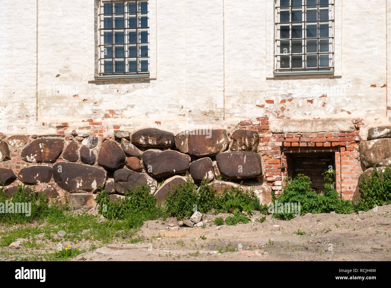 SOLOVKI, République de Carélie, en Russie - 27 juin 2018 : vue sur l'église de Philippe dans le monastère Solovetsky Spaso-preobrajensky. La Russie, l'Arkhangel Banque D'Images