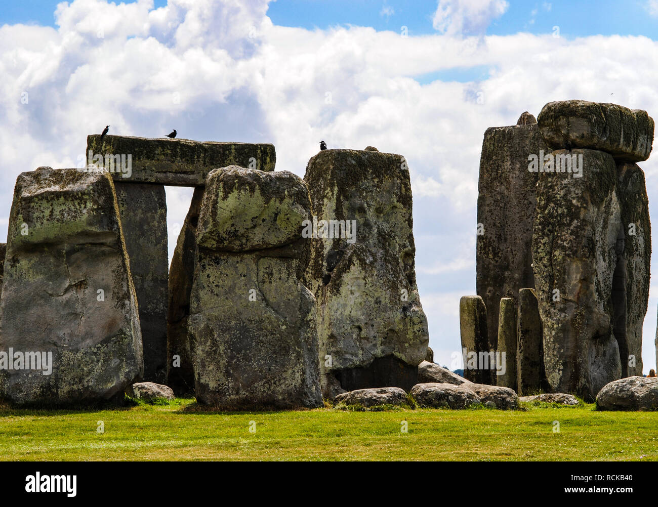 Stonehenge Whiltshire Banque D'Images