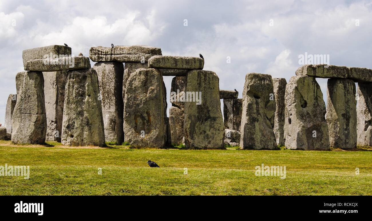 Stonehenge Whiltshire Banque D'Images