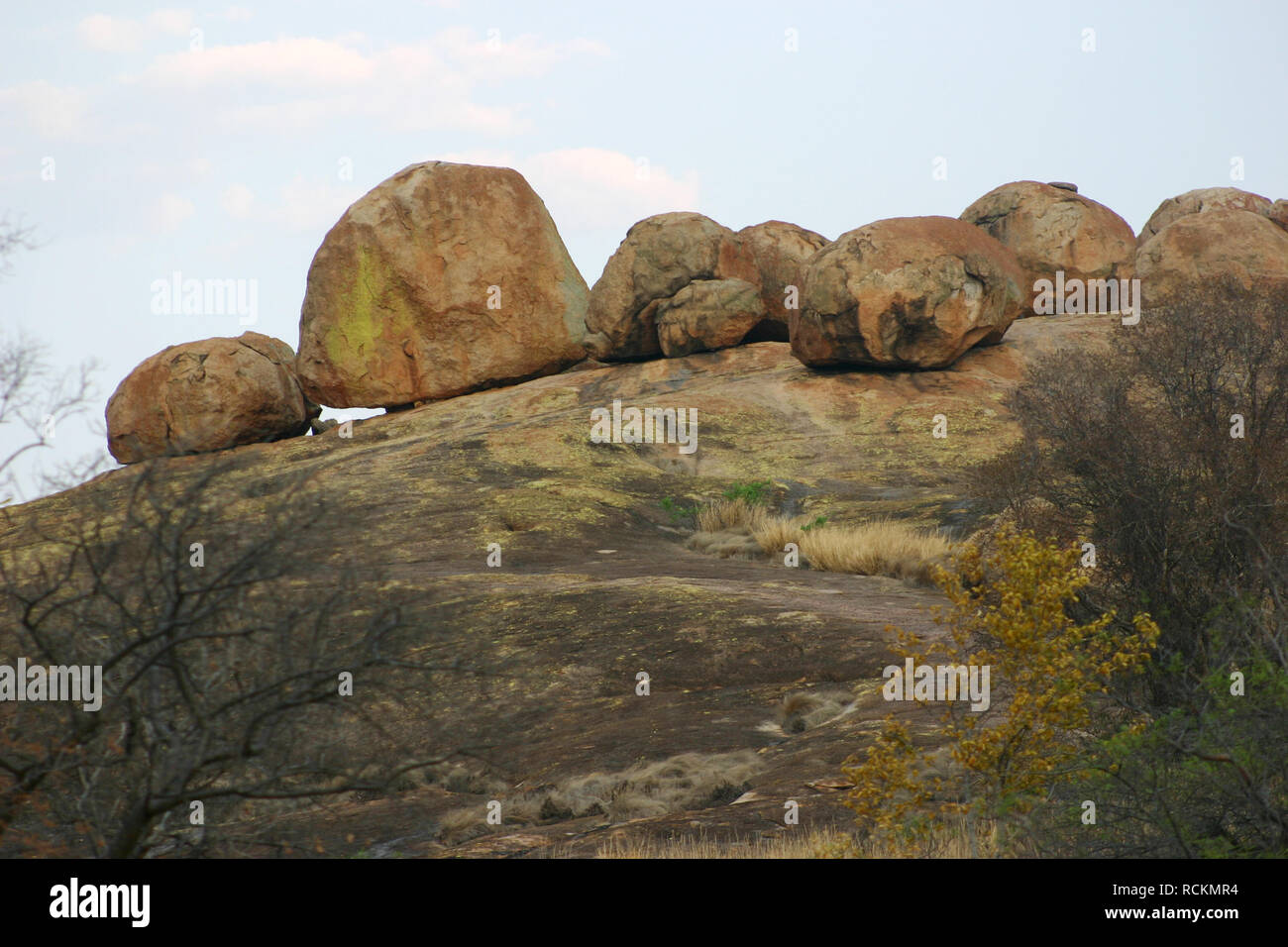 Matopo Rocks Banque D'Images