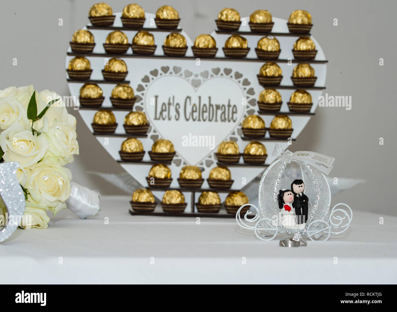 Décoration de mariage Banque D'Images Décoration de mariage Banque D'Images