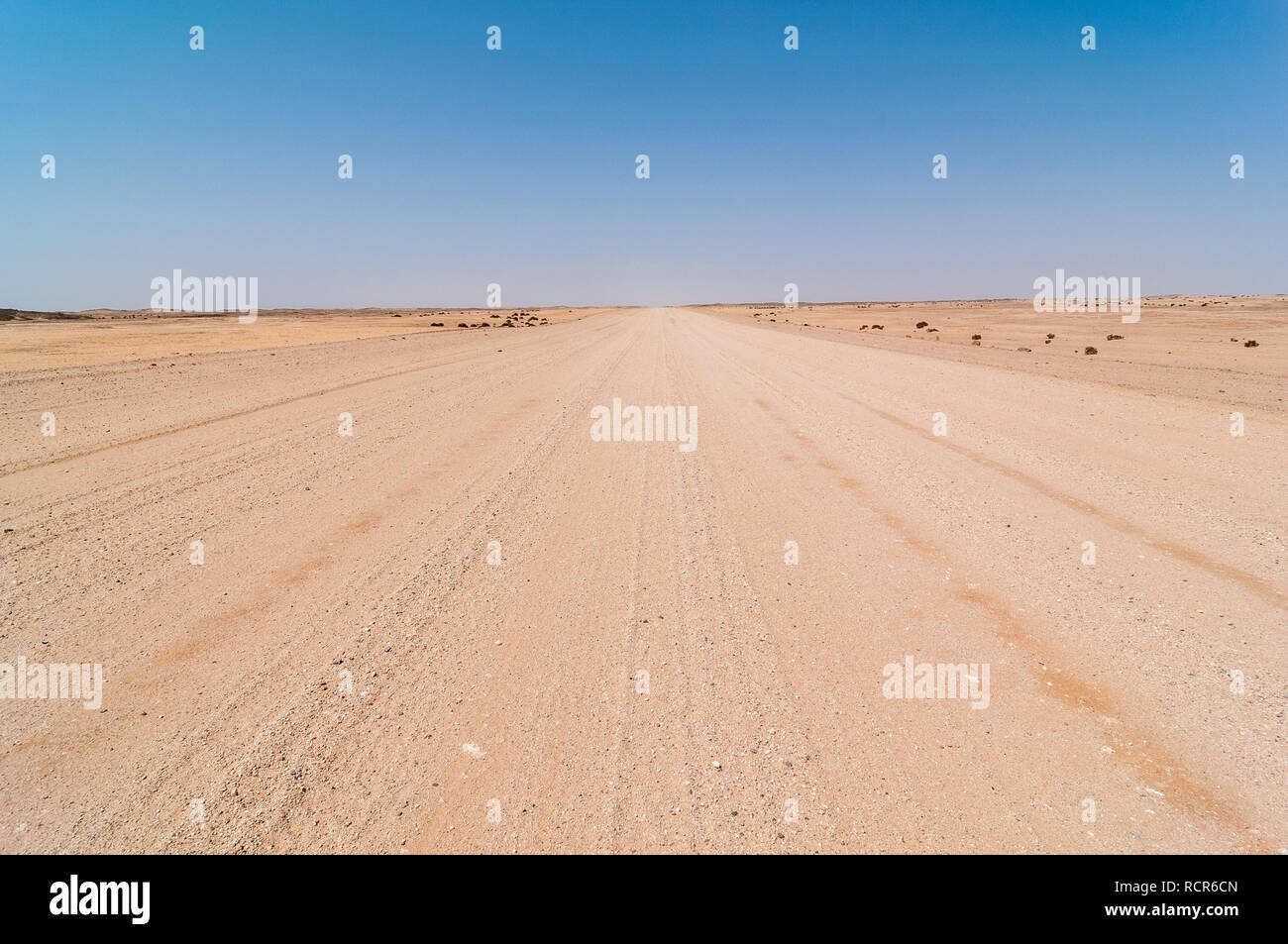 Vue panorami, D1918 road, Namibie Banque D'Images