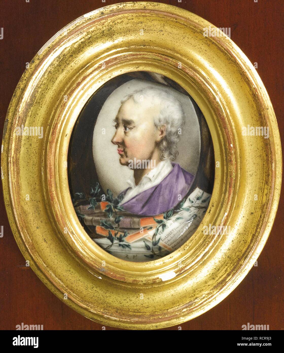 Portrait de Jonathan Swift (1667-1745). Musée : collection privée. Auteur : coiffure, Rupert. Banque D'Images