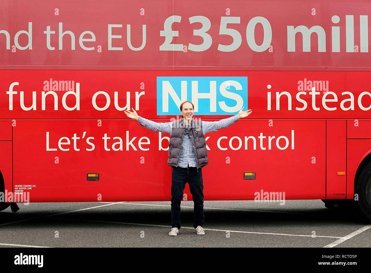 BREXIT : LA GUERRE INCIVILE Baffin 2019 Media/canal 4 film avec Benedict Cumberbatch dans le rôle de Dominic Cummings Banque D'Images